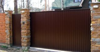 Купить откатные ворота консольные Печора, цена от 2752 руб.