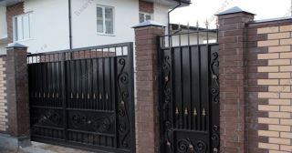 Купить распашные ворота кованные Печора, цена от 4740 руб.